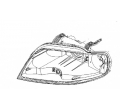 96408155 Far fata Chevrolet Aveo / Kalos GM